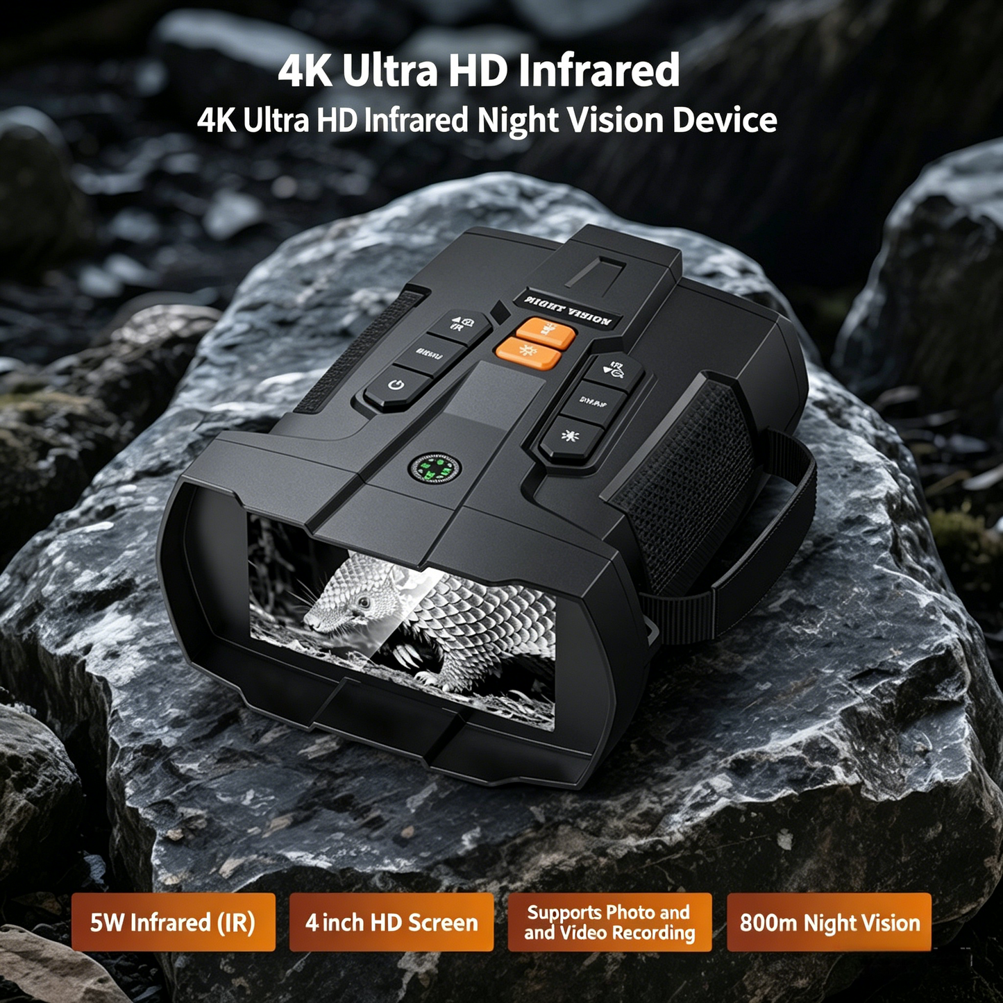 800M 5W Infrared Digital Night Vision  Camera