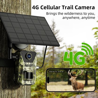 Outdoor Infrared Wildlife Camera – Motion Activated, Night Vision, HD Auto-Shoot