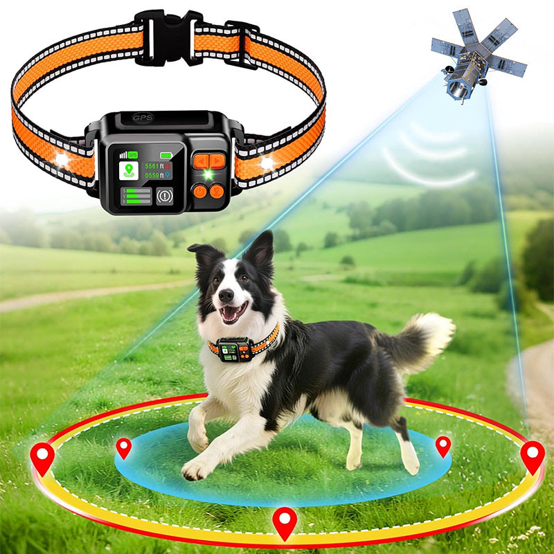 GPS Wireless Dog Fence System – No Wire, Dual Mode, IPX7 Waterproof, Outdoor Use
